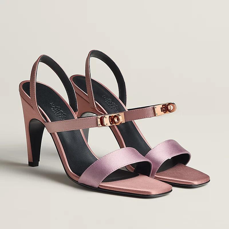 Giày Hermes Glamour 95 Sandal Nữ Hồng